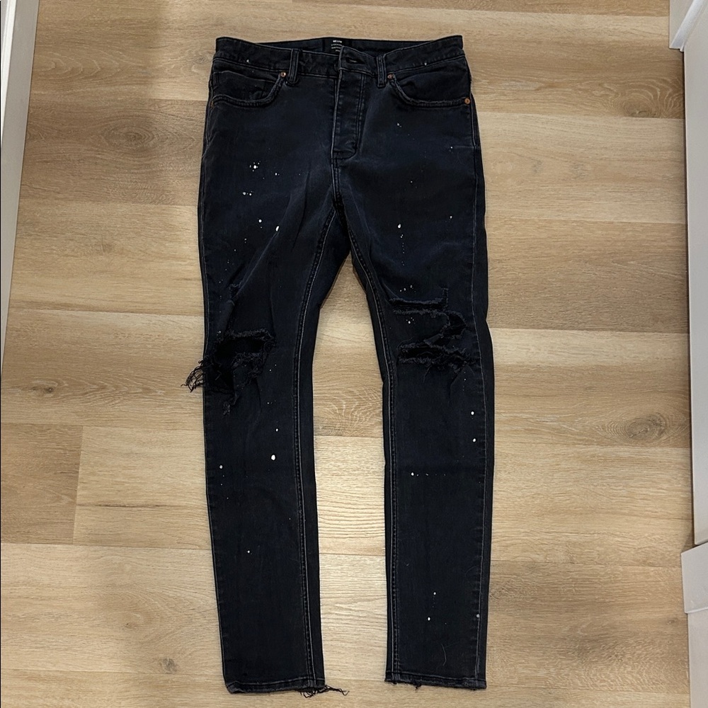 Neuw Men's Black Skinny Jeans